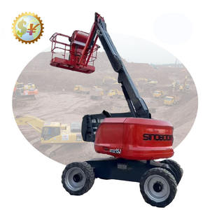 Plataforma elevadora telescópica Sinoboom GTZZ15J fabricada en China, altura máxima de elevación 15m, plataforma de trabajo aérea usada Sinoboom GTZZ15 - Product Image 1