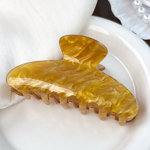 Shily&amp;OS Wholesale Custom Logo Large <strong>Hair</strong> <strong>Clips</strong> for <strong>Thick</strong> <strong>Hair</strong> Color Nonslip Strong Grip Matte Finish Faux Acetate <strong>Claw</strong> <strong>Clip</strong> - Product Image 5