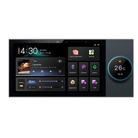 Amplificador de Audio para el hogar inteligente de 7 pulgadas Altavoz de techo Android 11 Host Dos zonas Reproducción independiente para sistemas domésticos de música de fondo