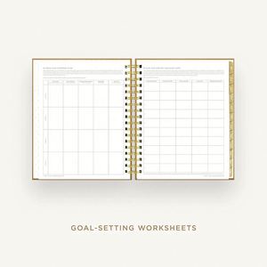 Agenda Personalizada con Encuadernación Espiral A5, Papel Kraft Retro Ecológico, Logotipo en Lámina Dorada, 80 Hojas, Diseño Exquisito CMYK - Product Image 3