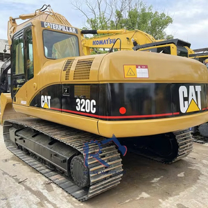 Excavatrice sur chenilles hydraulique d'occasion CAT320C 20 tonnes, excellent état, moteur de pelle de taille moyenne, modèle 2024, origine Japon, garantie 1 an MOOG - Product Image 1
