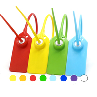 JCPS509 Sceau de sangle en plastique pour services de courrier à longueur réglable chaussures de sport Scellés de sécurité en plastique avec logo et numéro