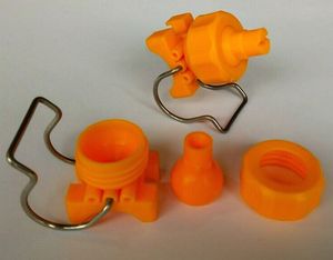 1-1/4 ''Điều kiện Mới Clip nhựa Uni máy bay phản lực phun phẳng vòi phun - Product Image 2