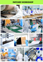 Approvisionnement direct usine : 60 patchs naturels pour la concentration, avec zinc et biotine, pour l'énergie, la concentration et le soutien corporel des femmes et des hommes