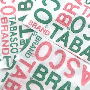 Tovaglioli di Carta Personalizzati a 4 Pieghe e 2 Veli, Spessi Bianchi con Bordo Goffrato, Usa e Getta per Matrimoni e Feste di Compleanno - Product Image 4