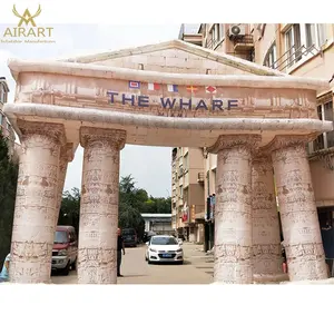 Festival activities decoration pillars archway decoration inflatable Roman pillars