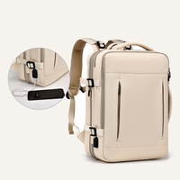 Carry on Unisex Travel Backpack Flight Approved Luggage Rucksack Casual Daypack 15.6 Inch Laptop Mochila