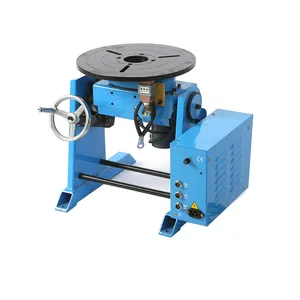 Center Hole 30Kg Small Welding Positioner With Chuck Rotary Tiltling Welding Positioner
