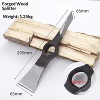 Hachette, pioche, bêche, outil de fendage de bois, outil de terrassement, outils de jardinage et d'agriculture, modèle 002, en acier forgé Hongrui Rail Steel