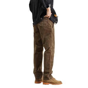 <span class=keywords><strong>Pantaloni</strong></span> in <span class=keywords><strong>Velluto</strong></span> <span class=keywords><strong>a</strong></span> <span class=keywords><strong>Coste</strong></span> di Alta Qualità, Vita Elastica, 100% Cotone, Vita Media, Anti-restringimento, Colore Sfumato, OEM - Product Image 3