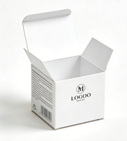 Boîte d'emballage cosmétique écologique recyclable personnalisée, boîte en papier de luxe pour soins de la peau, logo imprimé UV, boîte cadeau en carton rigide