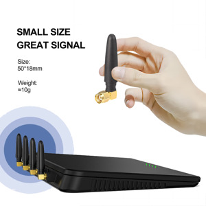 Antena WiFi de doble banda 2,4g 5,8g teléfono móvil WiFi ángulo recto dipolo Antena de comunicación WiFi 2,4 GHz - Product Image 3