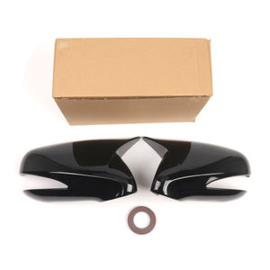 2x मिरर कैप आवास बाहरी दर्पण कैप कार्बन/ग्लॉस ब्लैक क्लॉस 2006-2012 8794a53411a0 8794a53411b1 - Product Image 4