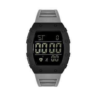นาฬิกาข้อมือดิจิตอล <span class=keywords><strong>TOMI</strong></span> T230 รุ่นใหม่มาแรง ดีไซน์หน้าปัดสี่เหลี่ยมเรียบง่าย สายหนัง ปรับแต่งได้ นาฬิกาสปอร์ตอิเล็กทรอนิกส์ระดับพรีเมียมสำหรับผู้ชาย - Product Image 6