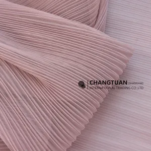 Custom Ruffle Tulle Fabric Pleated mesh Tulle Fabrics For Dresses Women Clothes