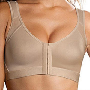 Vendita calda Plus <span class=keywords><strong>Size</strong></span> intimo donna Power Net Post-chirurgico gancio regolabile reggiseno sportivo - Product Image 2