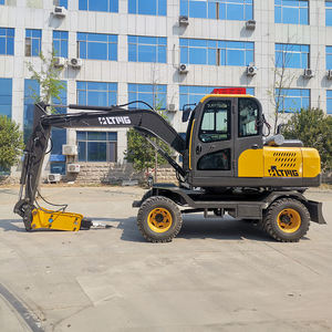 Chinês Brand <span class=keywords><strong>New</strong></span> 9 Ton Rodas Escavadeira Mini Escavadeira Escavadeira Média para Venda - Product Image 3