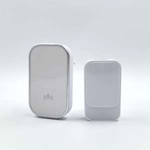 Installation facile Volume réglable 38 carillons Portée de 130m Sans batterie Sonnette sans fil Télé<span class=keywords><strong>phone</strong></span> de porte audio - Product Image 2