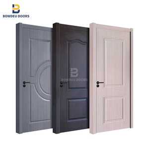 أبواب خشبية جديدة من خشب df تصميم حديث عازلة للصوت melabroom أبواب غرف نوم داخلية - Product Image 6