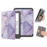 Desain Kustom DIY Penutup Pintar dengan Fitur Auto Sleep/Wake untuk Kindle Paperwhite E-book Reader dengan Tali Pegangan
