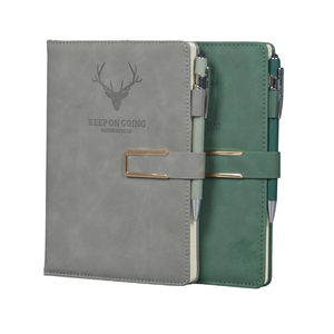 Carnet d'affaires personnalisé à <span class=keywords><strong>pages</strong></span> quadrillées en papier épais, avec logo en feuille d'or et numéro personnalisé, pour enregistrement <span class=keywords><strong>de</strong></span> réunions – Vente chaude - Product Image 2