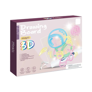 Çocuklar için yaratıcı komik Diy Doodle 3d havacılık büyülü çizim panosu oyuncak seti - Product Image 1