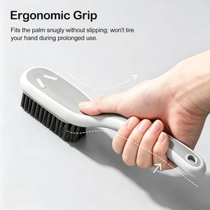 Brosse de nettoyage en PP écologique à technologie sophistiquée, avec logo naturel, pour la maison, les chaussures et les vêtements - Product Image 4