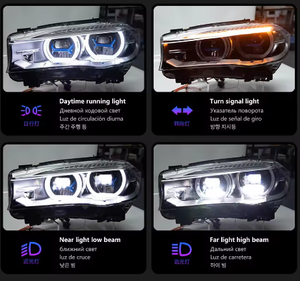 Auron ไฟเลเซอร์ LED 12V 36W ลูเมนสูง6000 LM 6000K สำหรับ X5 F15 F16 2014-2018ใหม่ไฟวิ่งกลางวัน - Product Image 4