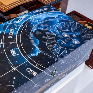 <span class=keywords><strong>FANXIANG</strong></span> cave en bois de luxe pour cigares charge usb serrure à empreintes digitales grande cave de bureau - Product Image 2