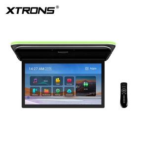 จอภาพติดหลังคารถยนต์ XTRONS ขนาด 19.5 นิ้ว ระบบแอนดรอยด์ พร้อมหน้าจอ IPS ความละเอียด 1600x900P หน่วยความจำ 2+32GB ลำโพงในตัว รองรับสัญญาณ HD/Dual AV Input เล่นวิดีโอ 4K ได้ - Product Image 4