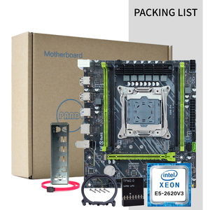 ชุด Win11 C612 X99-P4ใหม่พร้อม Tpm2.0 UEFI บูตปลอดภัยเมนบอร์ด MATX DDR4แรม <span class=keywords><strong>Intel</strong></span> Xeon E5ชุดเมนบอร์ด X99คอมโบ2620 V3 - Product Image 6