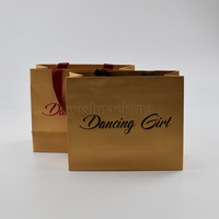 Sac à provisions de luxe en papier pour vetements chaussures cadeaux cosmetiques avec poignees diverses, avec impression du logo