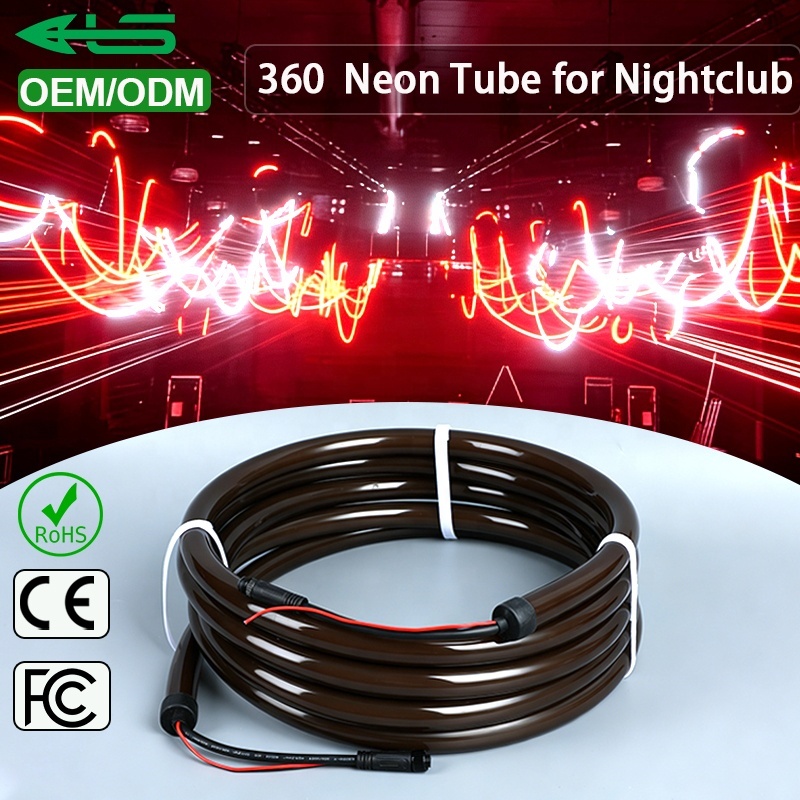 24V DMX Black 360 Rgbw Led