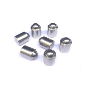 Perles de positionnement de précision en acier inoxydable, à ressort lisse, avec finition oxyde noir et conception entièrement filetée - Product Image 1