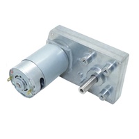 Moteur à engrenages 60mm Rs555 à double arbre, mini moteur électrique DC 24V à aimant permanent pour distributeur automatique de billets, table de mixage audio, ventilateur de bateau