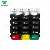 Clavier de remplacement compatible pour terminal de point de vente Newland ME31, clavier en caoutchouc silicone, pièces de rechange pour réparation, boutons multilingues