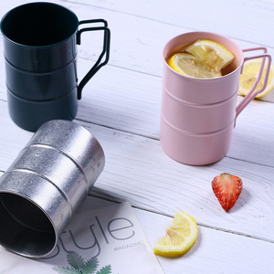 Meilleure vente Tasses à bière rétro en métal 304 en acier inoxydable Nouveau style <span class=keywords><strong>Viking</strong></span> Design avec poignée Boissons à vin - Product Image 2