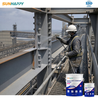 Primaire époxy anticorrosion bicomposant haute couvrance sans sablage St3 pour structures en acier, ponts, réservoirs marins et pipelines