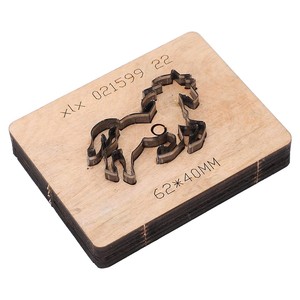 Gỗ da chết cắt chết khuôn ép cho da ngựa Shape Punch Cutter Craft khuôn công cụ DIY leathercraft - Product Image 3