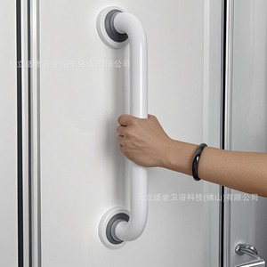 Barrière de sécurité Albert Series 48cm 58cm 68cm en acier inoxydable pour salle de bain et escalier, dispositif d'aide sans obstacle - Product Image 3