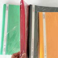 Dossier de classement A4 en plastique transparent multi-couleurs pour gestion de documents et contrats de bureau - Vente en gros usine