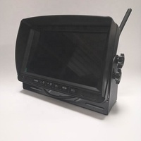 Caméra numérique sans fil 2.4G, moniteur de véhicule, chariot élévateur, avec écran de 7 pouces 1024x600, pour Bus et camion, 24V