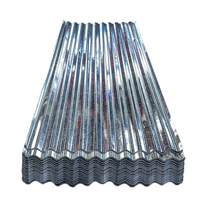 Tôle de toiture 4x8, tôle <span class=keywords><strong>ondulée</strong></span> galvanisée à paillettes régulières <span class=keywords><strong>pour</strong></span> maison - Product Image 2