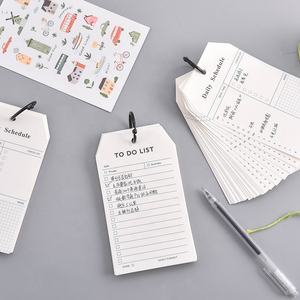 Pronto per la spedizione Mini programma giornaliero blocco note a spirale rilegata tasca Memo Pad con copertina di carta - Product Image 6