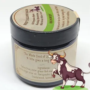 Natural Daily Skin Care Moisturizing And Smooth Skin Private Label Beef Tallow Balm For Face And Body
