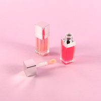 Huile de Soin des Lèvres Végétalienne Bio aux Fruits, 4 Couleurs, Marque Blanche, Gloss Repulpant Multichrome Naturel Hydratant Liquide