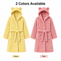 Peignoir de bain en tissu éponge ultra doux et moelleux pour femme, personnalisé avec marque privée, idéal pour le spa et l'hôtel, vente en gros
