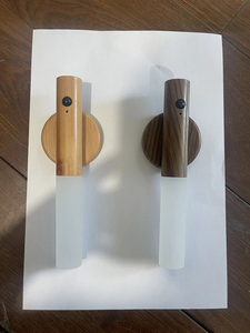 Перезаряжаемый 3D LED ночник с датчиком движения для комнаты, сенсорное управление, беспроводной настенный светильник, портативная прикроватная лампа с длительным временем работы в режиме ожидания - Product Image 4