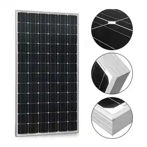 Sistema de energía Solar en red, Kit de energía de 6kw y 100kw, productos fotovoltaicos, paquete completo, sistema de Panel Solar de conexión a red