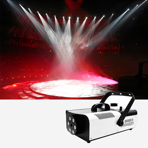 Machine à fumée 1500w LED Machine à brouillard Équipement de scène professionnel Dmx512 Contrôle Machine à brouillard à fumée verticale pour Bar Party - Product Image 4